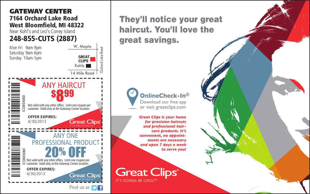 You're maxed out! Great Clips - Mount Royal SC, Duluth, Minnesota - Rated based on 8 Reviews